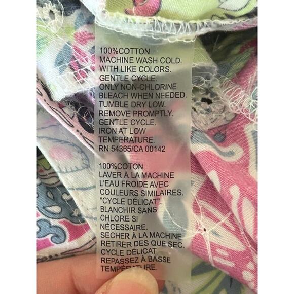 Allison Daley Petite Button-Up Blouse – Floral Patchwork – Size 14P - Picture 6 of 6